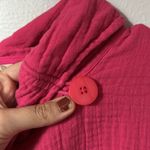 Soft Surroundings  crinkle gauze giovinezza cotton cowl neck  blouse top medium Photo 5