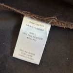 Acoa Faux Leather Shacket Sz S Brown Pearl Snap Western 90's Baggy Oversized Photo 8