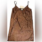 A New Day  Copper Metallic Cami Slip Dress XS NWT‎ Photo 1