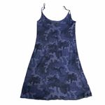 ATM Blue Camo Camisole Dress Size Medium Photo 4