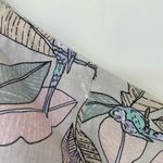 Vintage Tropical Floral Bird Print Button Up Shirt Collared ~ Women’s Size XXL Photo 9