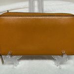 Coach  Tan/ orangish Leather Wallet Photo 1