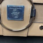 Santo By Paolo Santo Cynthia Square Box Crossbody and hand bag Tan Photo 5