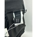 NWT Bloomchic 12 Black Plain Ties Wrap Flutters Swim Dress One Piece Swimsuit Photo 4