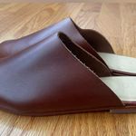 Nisolo Leather Lima Slide On Shoes in Brandy Brown Size 5 Photo 6