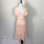 Foxiedoxie Makayla Flutter Trim Lace Dress Photo 5