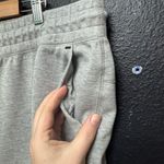 Nike Tech Light Gray Cropped Joggers with Black Accents Size 2X Photo 2