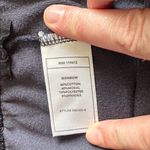 Monrow Neptune Womens Velour Jumpsuit joggers with stripe no size Navy Brown Blue Photo 5