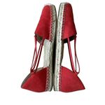 Eileen Fisher Eileen FisherLEE Orange Ref Nubuck Leather D'Orsay Espadrilles Flats Size 8 Photo 7