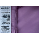 Acne Studios Women’s Size EU 40 US 8 Dumika Draped Satin Mini Dress Gala Party Photo 10