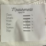 ZARA  Straight Wide Leg Raw Hem High Rise Raw Hem Casual Denim Ankle Jean 6 White Photo 8