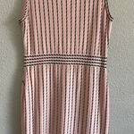 Lane Bryant  Pink and Black Striped Sweater Dress Size 18/20 EUC Photo 0