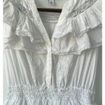Love Shack Fancy x Target Penelope White Ruffle Tiered Cottage Core Dress Sz M Photo 7