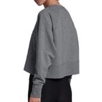 Nike Dri-FIT Gray Women’s Cropped Training Pullover Sweater Size M Photo 1