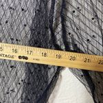 Privy  Mesh Rhinestone Mong Sleeve Top Size Medium Fairy Grunge Edgy Punk Photo 3