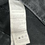 Refuge  Distressed Shorts Raw Hem Black Jean Denim Short Chelsea Size 7 Punk rock Photo 8