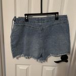 Happily Grey Wrap Denim Skort size 9 Blue Photo 2