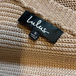 Lulus  Oversized Sweater with Back V Cutout Size Small Photo 7