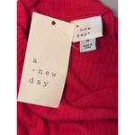 A New Day Boat Neck Long Sleeve Knit Top Red size M Photo 10