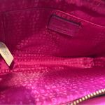 Kate Spade Hot Pink / Orange Top Zipper Closure Crossbody or Clutch Photo 14