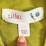 Anthropologie Lilka  Green Full Zip Hoodie Jacket Small Photo 9