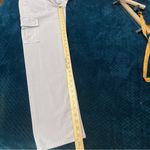 American Eagle American‎ Eagle Stretch Cargo Straight Pant Lilac Ice High Rise Utility 4 Long Photo 13