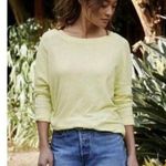 Anthropologie By  Damiana Yellow Slouchy Pullover Top Photo 1