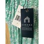 NWT Cabana Life Womens SMALL Flutter Sleeve Maxi Dress Green UPF 50+ $150 *READ* Photo 2