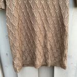 Calvin Klein Basket Weave 3/4 Sleeve Sweater Dress Color Oatmeal Photo 6