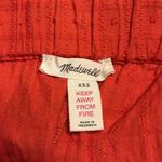 Madewell women’s Swiss Dot Babydoll Pajama Shorts orange Size XXS Photo 5