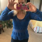 Ladakh 🆕  Sheer Blue Top Size Small Photo 1