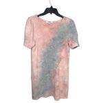BB Dakota x Steve Madden Cosmic Girl Terry Mini Sweatshirt Dress. Size small Pink Photo 1