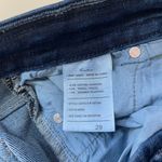 KanCan USA KanCan Dark Wash High Rise Stacked Waist Frayed Ankle Skinny Jeans Photo 11