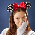 BaubleBar Disney Minnie Mouse Polka Dot Ears Headband Photo 5