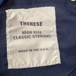 Baldwin Theresa El Dorado Distressed Straight Leg High Waisted Jeans Size 29 NWT Blue Photo 8