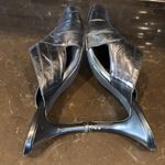 Moda ‎ Spana womens leather peep toe sandals with heels size 8.5 Photo 7