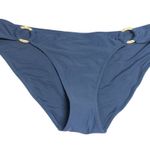Aerie  Bikini Bottom Brief Ring Detail Blue L Photo 0