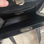 Mystique Collection Genuine Stingray Skin Black
Leather Handbag Vintage Purse Black Photo 7