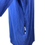 Boden Jena Jersey Shirt Dress in Solid Blue Size 16R‎ Photo 8