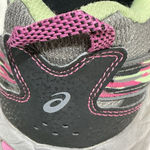 ASICS Woman’s Gel Ventura 5 Running Shoe Sneakers Gray Pink Green Lace Up 8.5 Photo 7