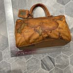 Alviero Martini Small Boston Bag EUC Brown Photo 15