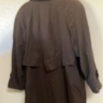 Anne Klein FINAL MARKDOWN velvet collar trench coat 10 Photo 4