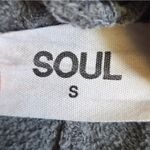SoulCycle  Natural Charcoal Hoodie Sweater Photo 3