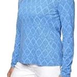 Hang Ten Women's Geometric Long Sleeve Sun Protection UPF 50+ Rash Guard Shirt S Photo 1