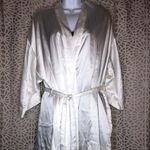 Victoria's Secret Victoria’s Secret White Satin Bridal Robe Photo 0