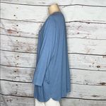 Cacique Sleep by NWT 26/28 Blue - Metallic Silver ‘Let It Snow' Shirt Nightgown Photo 2