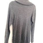 Woolrich  Merino Wool Cowl Neck Grey Knit Pullover Lightweight Sweater Sz S Photo 2