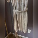 Anthropologie Sabina Musáyev Mercury Shirtdress Silver Metallic Small Photo 8