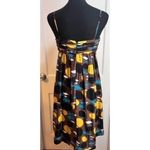 Oleg Cassini OC by OC  silk polka dot Y2K abstract dress Photo 8