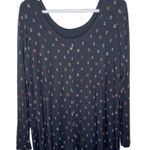 Billabong arrow pattern long sleeve tunic size M Photo 1